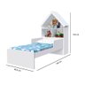 Cama Infantil Magia Branca Ws Mobilia - 2