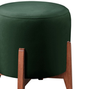 Ver imagem 4 de Puff Banqueta Madeira Maciça Thor Luxo