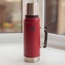 Kit Chimarrão Tereré Cuia 236ml E Garrafa Térmica Classic 950ml Stanley Vermelho - 6
