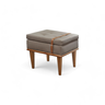 Puff Banqueta Madeira Maciça Londres Luxo - 2