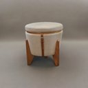 Ver mais imagens de Puff Banqueta Fênix Baú Mesa Design Moderno