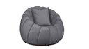 Ver imagem 3 de Kit Poltrona Decorativa C/puff e Almofada Concha Veludo Cinza - Montanaris Decor