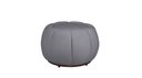 Ver imagem 4 de Kit Poltrona Decorativa C/puff e Almofada Concha Veludo Cinza - Montanaris Decor
