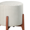 Ver imagem 4 de Puff Banqueta Madeira Maciça Thor Luxo