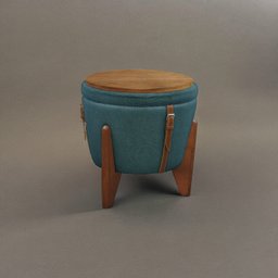 Puff Banqueta Fênix Baú Mesa Design Moderno - 7
