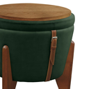 Ver imagem 4 de Puff Banqueta Fênix Baú Mesa Design Moderno Verde