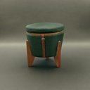 Ver mais imagens de Puff Banqueta Fênix Baú Mesa Design Moderno