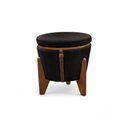 Ver imagem 6 de Puff Banqueta Fênix Baú Mesa Design Moderno Preto