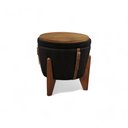 Ver imagem 2 de Puff Banqueta Fênix Baú Mesa Design Moderno Preto
