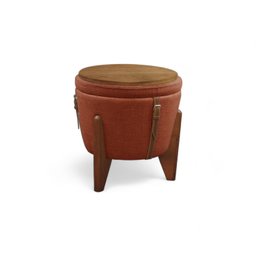 Puff Banqueta Fênix Baú Mesa Design Moderno - 1