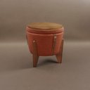 Ver imagem 7 de Puff Banqueta Fênix Baú Mesa Design Moderno Laranja Terracota