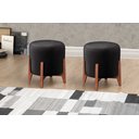 Ver imagem 2 de Puff Banqueta Madeira Maciça Thor Luxo