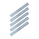 Ver imagem 1 de Kit 5 Ralo Grelha Linear e Caixilho Aço Galvanizado 10x100cm