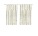 Ver imagem 1 de Cortina Renda Cozinha Tulipa Bege 2,00larg X 1,30alt