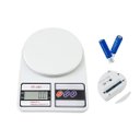 Ver imagem 2 de Balança Digital Eletrônica Sf 400 Branca para Cozinha 10kg
