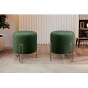 Ver imagem 2 de Puff Banqueta 45x50cm Mali Luxo