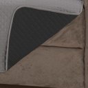 Ver imagem 5 de Protetor de Sofá Padrão 2 e 3 Lugares Lugares Classic 100% Poliéster Cor:cinza