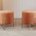 Ver imagem 1 de Puff Banqueta 45x50cm Mali Luxo