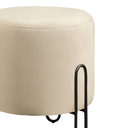 Ver imagem 4 de Puff Banqueta 45x50cm Mali Luxo