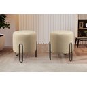 Ver imagem 1 de Puff Banqueta 45x50cm Mali Luxo