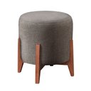 Ver imagem 1 de Puff Banqueta Madeira Maciça Thor Luxo