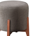 Ver imagem 4 de Puff Banqueta Madeira Maciça Thor Luxo