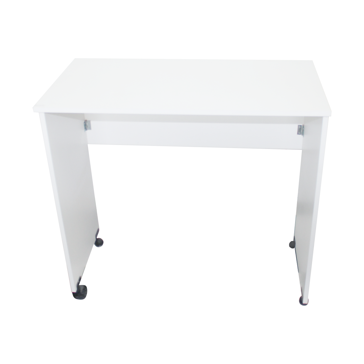 Mesa Escrivaninha Escritório para Notebook Dobrável Home Office - Cor Branco - 2