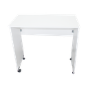 Ver imagem 2 de Mesa Escrivaninha Escritório para Notebook Dobrável Home Office - Cor Branco