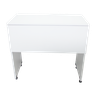 Mesa Escrivaninha Escritório para Notebook Dobrável Home Office - Cor Branco - 1