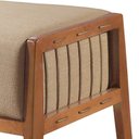 Ver imagem 4 de Puff Banqueta Madeira Maciça Gael Luxo