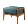 Puff Banqueta Madeira Maciça Gael Luxo - 2