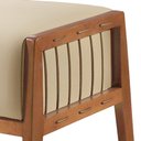 Ver imagem 4 de Puff Banqueta Madeira Maciça Gael Luxo