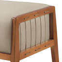 Ver imagem 4 de Puff Banqueta Madeira Maciça Gael Luxo