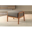 Ver imagem 1 de Puff Banqueta Madeira Maciça Gael Luxo