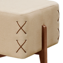 Ver imagem 4 de Puff Banqueta Madeira Maciça Eros Luxo