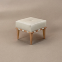 Ver imagem 1 de Puff Banqueta em Madeira Maciça Noé Luxo