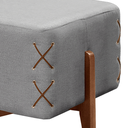 Ver imagem 4 de Puff Banqueta Madeira Maciça Eros Luxo