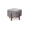 Puff Banqueta Madeira Maciça Eros Luxo - 2