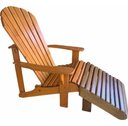 Ver imagem 3 de Cadeira Adirondack com Peseira Jardim Externa Pavão Piscina Verniz Adirondack