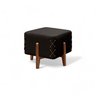 Puff Banqueta Madeira Maciça Eros Luxo - 2