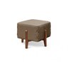 Puff Banqueta Madeira Maciça Eros Luxo - 2