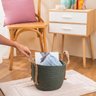 Cesto Organizador 29cm Tramado com Alças Duo de Corda - Oikos - 6