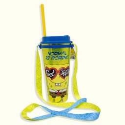 COPO COM CANUDO BOB ESPONJA Preech - 1