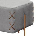 Ver imagem 4 de Puff Banqueta 45cm X 45cm Eros Luxo