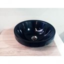 Ver imagem 1 de Cuba Pia Para Banheiro Redonda Preta