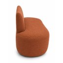 Ver imagem 7 de Sofá Fit 120cm 2 Lugares Moderno Sala Consultório:Terra Cota/Bouclé