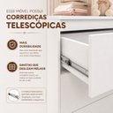 Ver imagem 6 de Guarda-Roupa para Quarto de Bebê Zaki Branco/Fosco 4 Portas