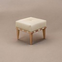 Ver imagem 1 de Puff Banqueta em Madeira Maciça Noé Luxo