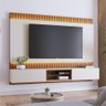 Conjunto Home para Tv e Mesa de Centro Viena Off-white Freijo - 7