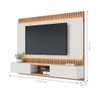 Conjunto Home para Tv e Mesa de Centro Viena Off-white Freijo - 5
